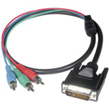 Cables To Go M1 to RCA Component Video Cable - 1 x M1-A - 3 x RCA - 15ft - Black