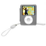 CTA Digital Sliver Hard Case for iPod nano 3rd Generation - Aluminum - Silver