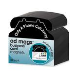 Magna Visual Business Card Magnet - Rectangle - 50 per Pack