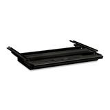 "HON Steel Center Drawer - 3"" Height x 24.75"" Width x 14.75"" Depth - Steel - Black"