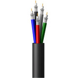 Cables To Go 5-Miniature Coax Component Video Cable - Black