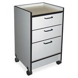 Hausmann 3-Drawer Mobile Cart