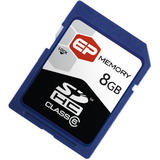 EP MEMORY - MEMORY UPGRADES EP Memory 8GB Secure Digital High Capacity (SDHC) Card -(Class 6)
