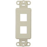 LEVITON Leviton QuickPort 2 Socket Decora Insert