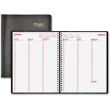 Brownline CB950 Weekly Appointment Book REDCB950BLK