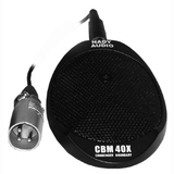 NADY Nady CBM 40X Boundry Microphone - Electret - Desktop - 30Hz to 20kHz - Cable