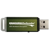 Kanguru 4GB Defender USB 2.0 Flash Drive - KDF4GGREEN