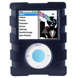 Speck Products ToughSkin for iPod nano - NN3BLKTSV2