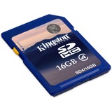 KINGSTON DIGITAL INC Kingston 16GB Secure Digital High Capacity (SDHC) Card - Class 4