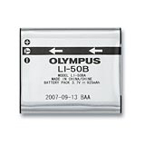 Olympus LI-50B Lithium Ion Digital Camera Battery - Lithium Ion (Li-Ion) - 3.7V DC
