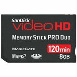 SanDisk 8GB Video HD Memory Stick PRO Duo - SDMSPDHV008GA15