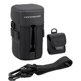 Sony LCS-SRC Soft Case - 175mm x 110mm x 115mm - Polyester, Polyurethane, Leather - Black