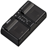 nikon mh-22 dual quick charger - ac plug  nikon corporation 1011299134 25375 chargers 25375nikon 26111704 210536500 nz11074 25375