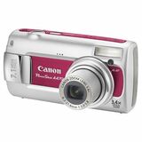 Canon PowerShot A470 Digital Camera - Red