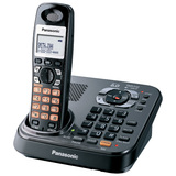 KX-TG9341T - Panasonic KX-TG9341T Cordless Phone - 1 x Phone Line(s) - Black, Metallic
