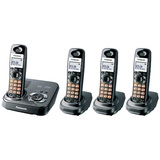 KX-TG9334T - Panasonic KX-TG9334T Cordless Phone - 1 x Phone Line(s) - Black, Metallic