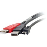 GENERIC C2G 6ft USB 2.0 One Mini-b Male to Two A Male Y-Cable