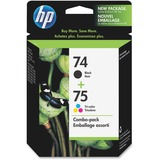CC659FN#140 - HP No.74/75 Black /Tri-Color Ink Cartridge