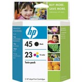 C8790FN#140 - HP No. 45A / 23D Black and Tri-color Ink Cartridge