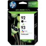 C9513FN#140 - HP No. 92 / 93 Black and Tri-color Ink Cartridges