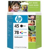 C8788FN#140 - HP No. 45A / 78D Black and Tri-color Ink Cartridges