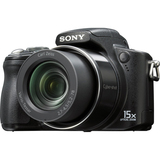 "Sony Cyber-shot DSC-H50 Digital Camera - Black - 9.1 Megapixel - 16:9 - 2x Digital Zoom - 3"" Active Matrix TFT Color LCD"