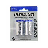 NABC UltraLast ULHD2C Zinc Chloride Heavy-Duty Batteries