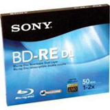 BD-RE Dual Layer Rewritable Disc, 50GB, 2x  MPN:BNE50RH