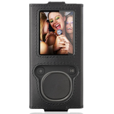 Belkin Leather Sleeve for Zune 4GB/8GB - F8M077BLK