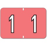 Smead BA300RN Color Coded Numeric Label