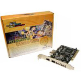 IOC-5300 - Cables Unlimited USB 2.0 and Firewire 1394aPCI Cardincludes Ulead Software