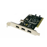 Cables Unlimited IOC4400 4 Ports Firewire 1394a PCI Card