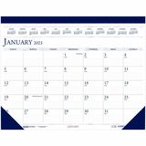 Doolittle Perforated Top Desk Pad Calendar