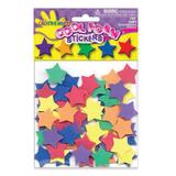 image of Fibre-Craft Star Stickers - Sticker - 120 Stars - Foam - Assorted