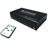 Command AV Series 1 3x1 Smart HDMI Switcher DVD Player Tuner STB Video Recorder Home Theater Gaming Console Camcorder Camera Monitor Projector BD Player Compatible 3 x HDMI HDCP Digital AudioVideo In 1 x HDMI HDCP Digital AudioVideo Out