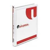 Universal Office Deluxe Round Ring Vinyl View Binder