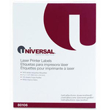 Laser Printer Permanent Labels, 1-1/3 x 4, White, 1400/Box  MPN:80106