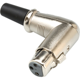 HOSA Hosa Technology Connector, Right-angle XLR3F