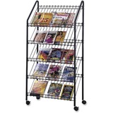 Safco Mobile Litreature Display Rack - 4129CH