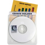 Two-Sided CD/DVD Sleeves for Standard Storage Cases, 50/Box  MPN:61988