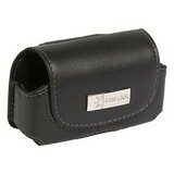 "Case Logic Horizontal Universal Cell Phone Case - 3.75"" x 2"" x 1"" - Leather - Black"