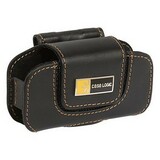"Case Logic Horizontal Universal Cell Phone Case - 4"" x 2"" x 1"" - Leather - Black"