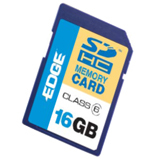 EDGE Tech 16GB Secure Digital High Capacity (SDHC) Card -(Class 6) - EDGDM216306PE