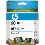 HP No.60 Black/Tricolor Ink Cartridge - CD947FN140