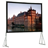 DA-LITE Da-Lite Heavy Duty Fast-Fold Deluxe Portable Projection Screen