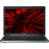 Sony VAIO CR425E/B Laptop - Intel Core 2 Duo T8100 2.1GHz - 14.1" WXGA - 3GB DDR2 SDRAM - 250GB - DVD-Writer (DVDR/RW) - Fast Ethernet, Wi-Fi, Bluetooth - Windows Vista Home Premium - Black
