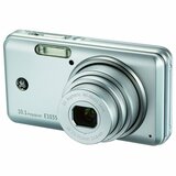 image of GE E1035 Digital Camera - Silver - 10.1 Megapixel - 16:9 - 3x Optical Zoom - 4.5x Digital Zoom - 2.7