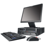 image of Lenovo ThinkCentre A61 Desktop - AMD Sempron LE-1150 2GHz - 1GB  - 160GB - Combo Drive (CD-RW/DVD-ROM) - Gigabit Ethernet - Windows Vista Business - Desktop