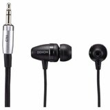 Denon AH-C751K Stereo Earphone - Cable Connectivity - Stereo - Ear-bud - Black
