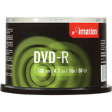 Imation 4064 DVD Recordable Media - DVD-R - 16x - 4.70 GB - 50 Pack Ca - 04064